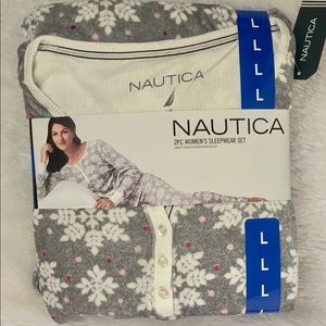 NWT Nautica 2 Piece Sleep Wear Set